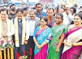 Projects worth Rs. 55 crores launched at Visakhapatnam Port by Union Minister