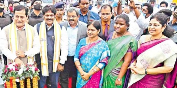 Projects worth Rs. 55 crores launched at Visakhapatnam Port