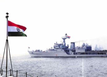 INS Sumitra to be the Presidential Yacht for PFR 2022 at Visakhapatnam