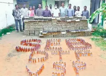 Interstate illicit liquor racket busted in Visakhapatnam by SEB officials