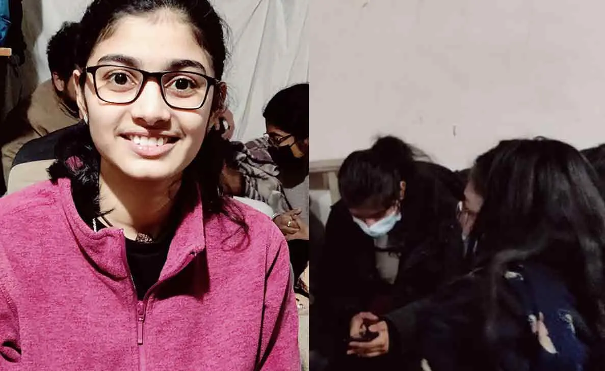 We will run out of water in two days says, Vizag Girl stranded in Ukraine