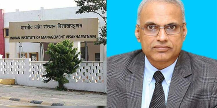 Prof Chandrasekhar to serve as IIM Visakhapatnam Director for the second time