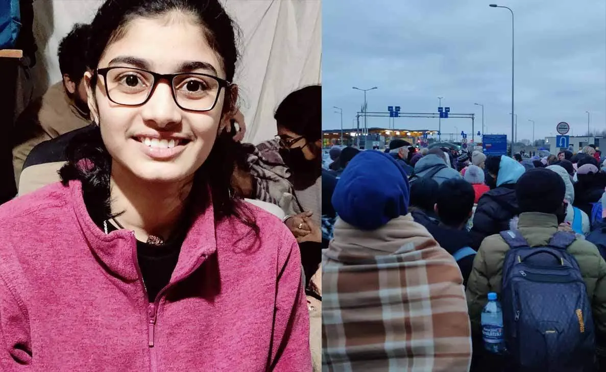 Russia-Ukraine war: Vizag girl safely reaches Poland and is set to reach India soon