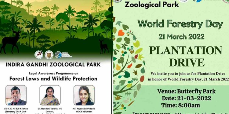 IGZP celebrates World Forestry Day with a plantation drive in Vizag