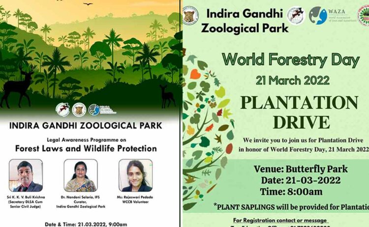 IGZP celebrates World Forestry Day with a plantation drive in Vizag
