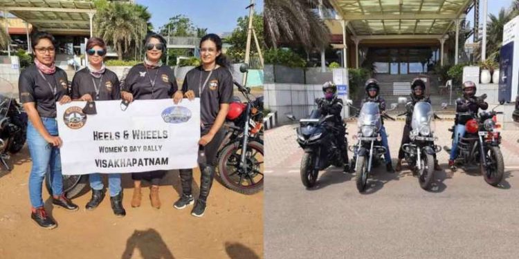 "3 C's of life - Chance, Choice, Change", says Vizag Women Riders founder, Vaishali Kulkarni