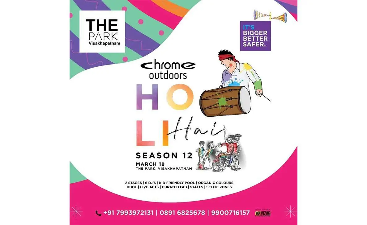 Holi parties and events in Vizag to attend with friends and family