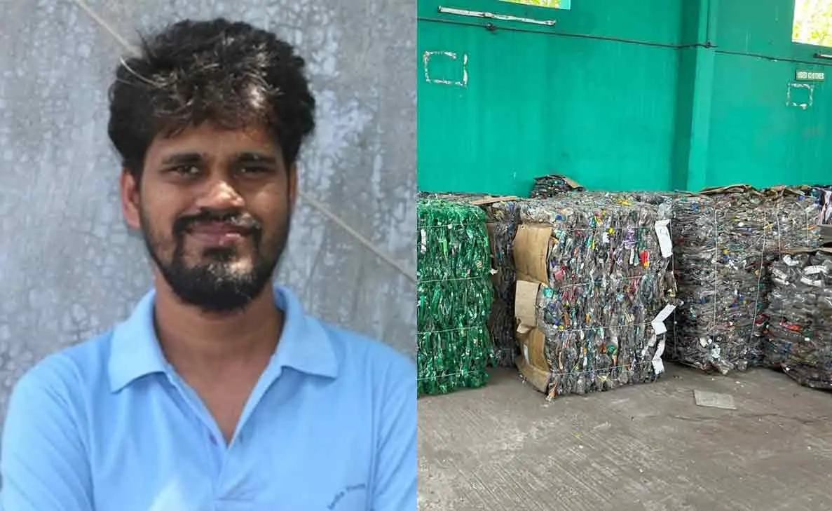 The story of man on a mission to make Vizag pThe story of of man on a mission to make Vizag plastic-freelastic-free
