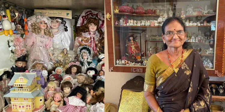 Travelling around the world, this 75-year-old from Vizag turns her home into an art museum