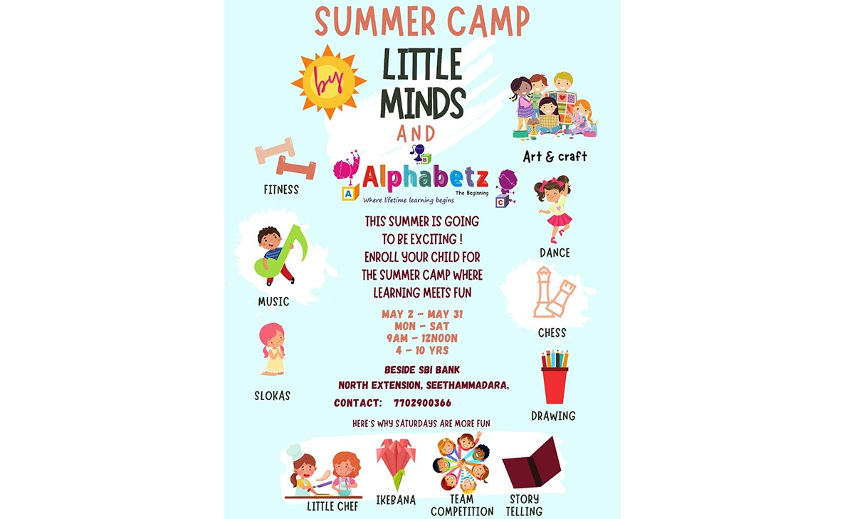 summer camps for kids in vizag 