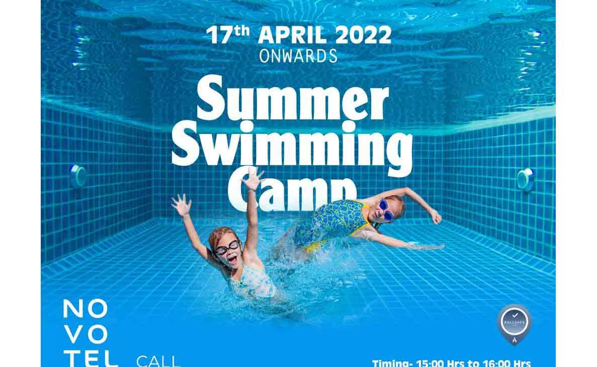 Summer swimming classes for kids in Vizag