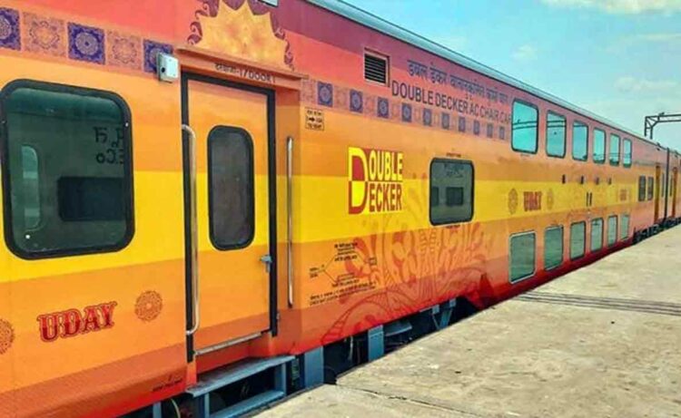 Visakhapatnam to Vijayawada double decker train to run 5 days a week