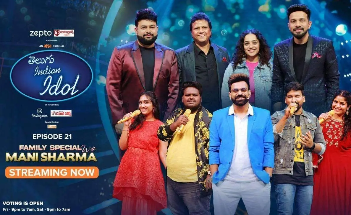 Telugu Indian Idol: Family special episodes with Mani Sharma evokes many emotions
