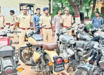 Duo accused of 24 bike robberies arrested in Visakhapatnam District