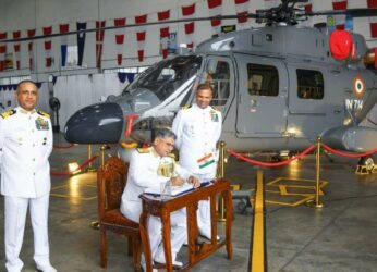 Indian Navy commissions first ever ALH MK III Squadron INAS 324 in Visakhapatnam