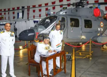 Indian Navy commissions first ever ALH MK III Squadron INAS 324 in Visakhapatnam