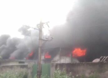 Major fire breaks out at manufacturing unit in Vizag, no casualties reported
