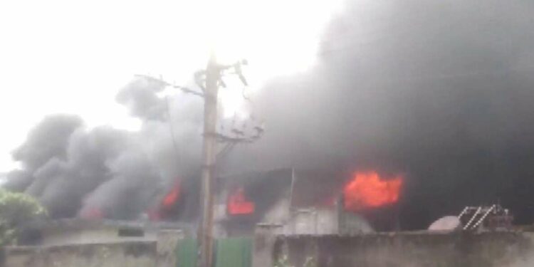 Major fire breaks out at manufacturing unit in Vizag, no casualties reported
