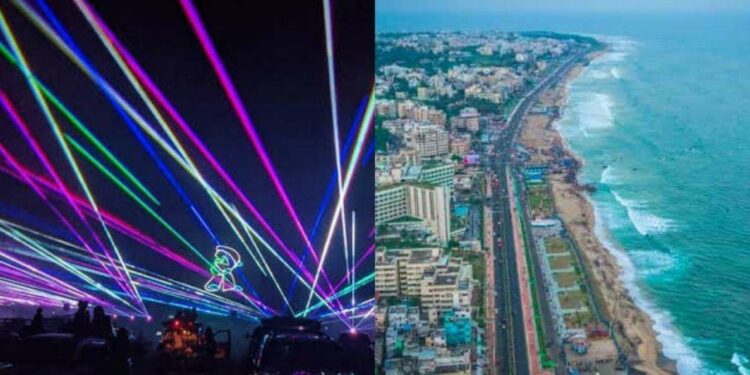 Laser show to be set up on RK Beach Road in Visakhapatnam