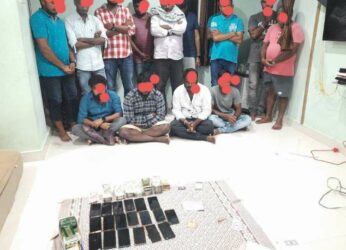 High-staked gambling racket busted in Visakhapatnam, 16 arrested