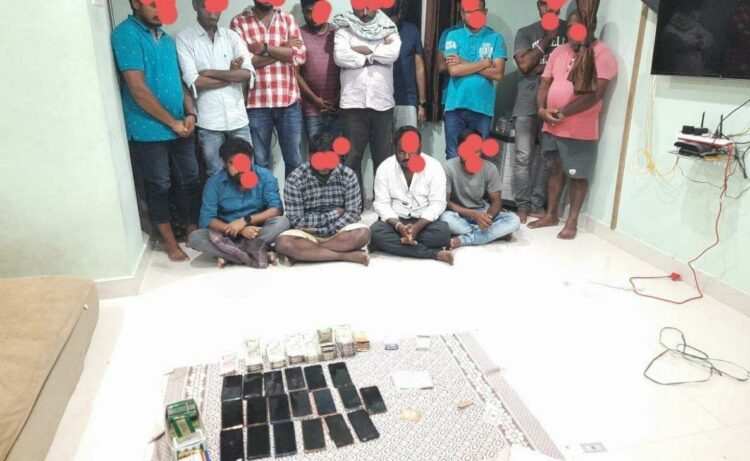 High-staked gambling racket busted in Visakhapatnam, 16 arrested
