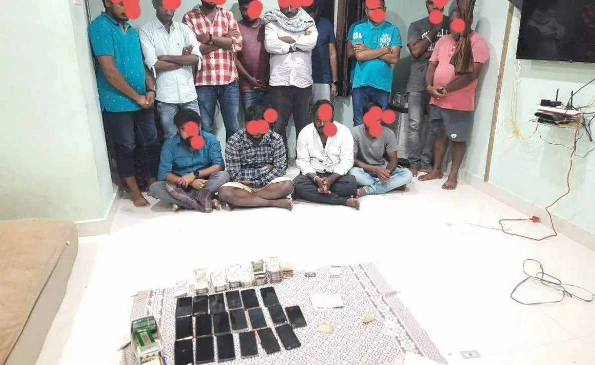 High-staked gambling racket busted in Visakhapatnam, 16 arrested