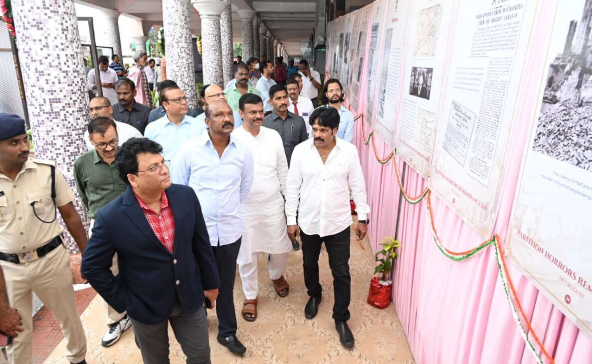 'Horrors of Partition' exhibition held at Visakhapatnam Railway Station