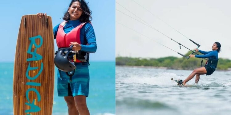 Braving the waves of India, kite surfer Avishma aims big for Vizag