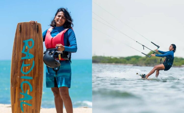 Braving the waves of India, kite surfer Avishma aims big for Vizag