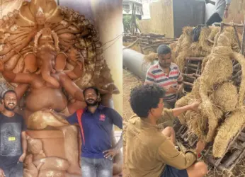 Behind the scenes: The brothers who bring the grandeur of Vinayaka Chavithi to Vizag