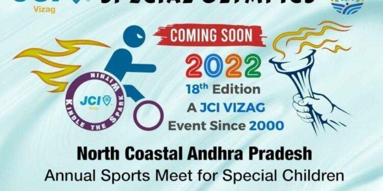 18th JCI Vizag Special Olympics to begin on 21 August