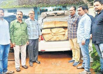 Gujarat-based smuggler held with 120 kgs of ganja near Visakhapatnam