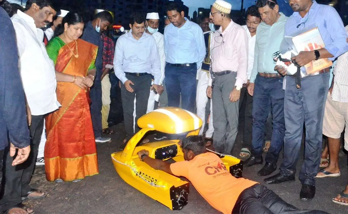 Robotic lifebuoys to soon be deployed in Visakhapatnam beaches to prevent drowning deaths