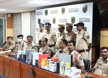 Visakhapatnam: Two accused of robbing brand new electronics worth Rs 17.5 lakhs arrested