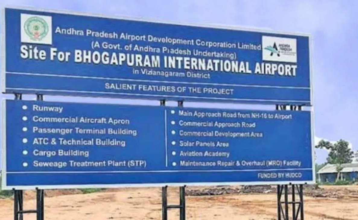 AP High Court gives green signal for construction of Bhogapuram Airport near Vizag