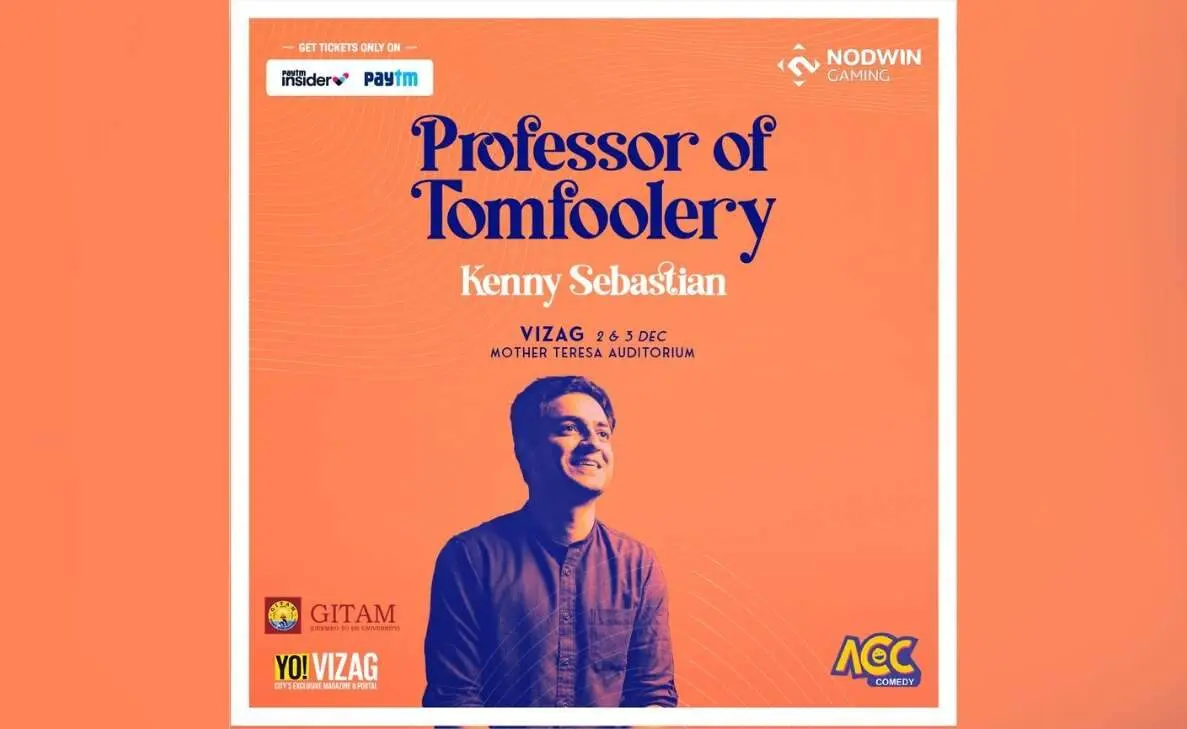 Vizag gears up for a laughing riot with Kenny Sebastian