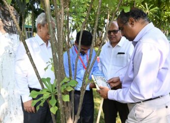 130 plant species geotagged on GITAM Visakhapatnam campus