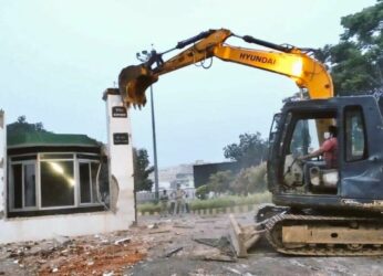 GITAM University lands acquired by Revenue officials in Vizag over alleged encroachment