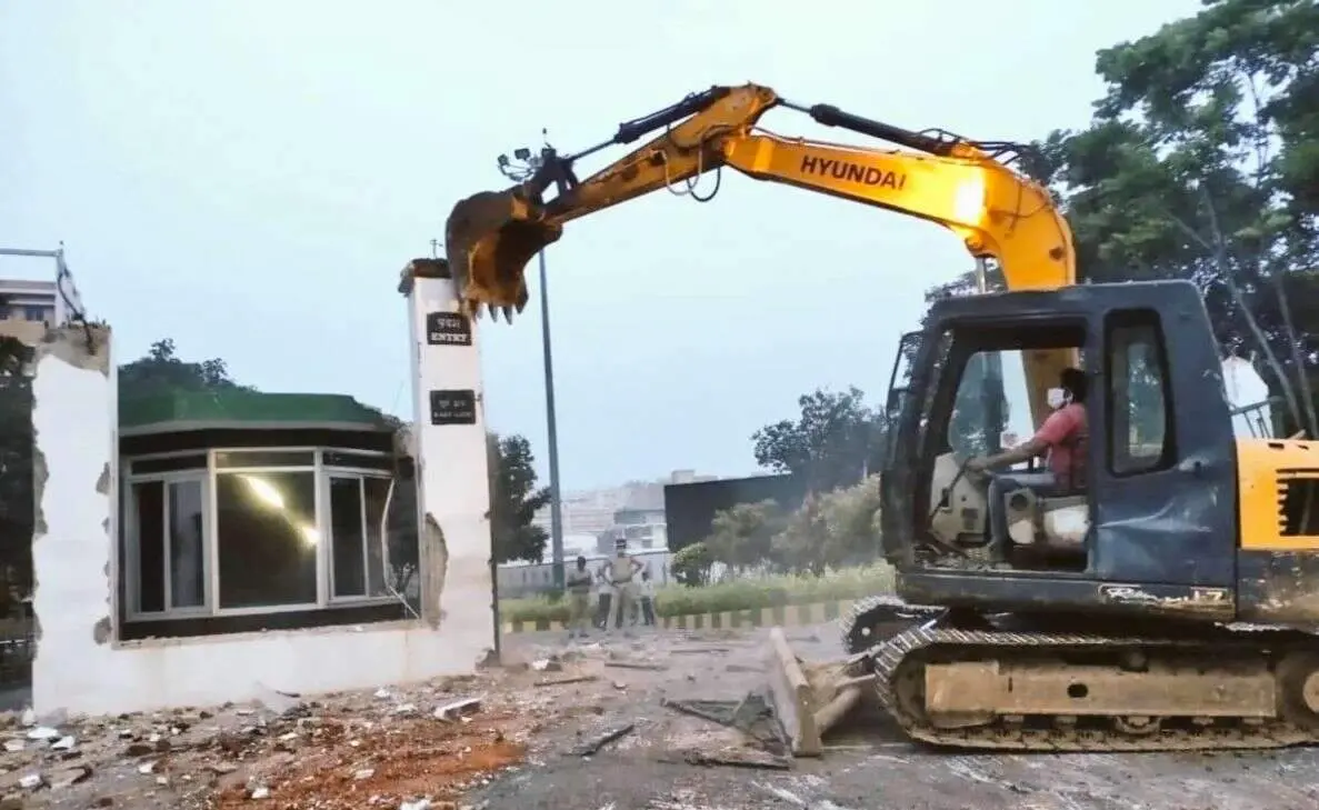 GITAM University lands acquired by Revenue officials in Vizag, allege encroachment