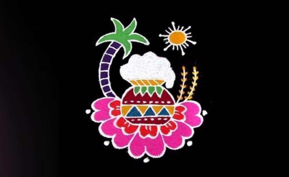 Try these simple Sankranti rangoli designs for a colourful festive ...