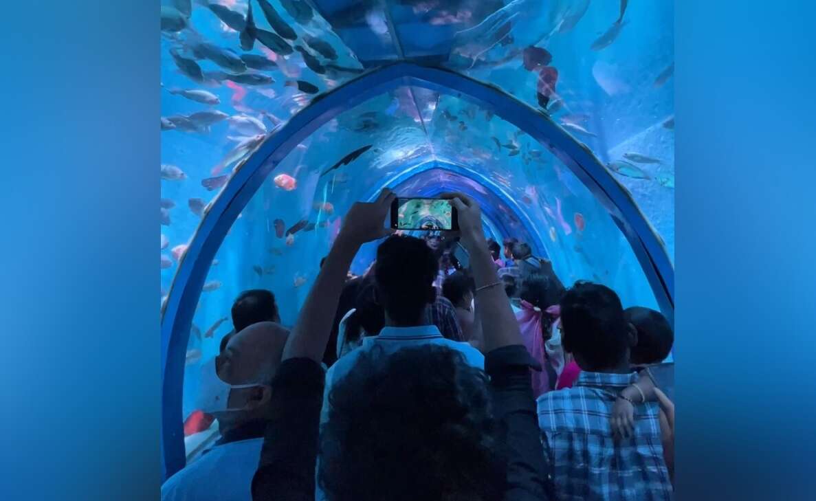 Vizag Underwater Tunnel Exhibition, an eyecatchy reminder to conserve