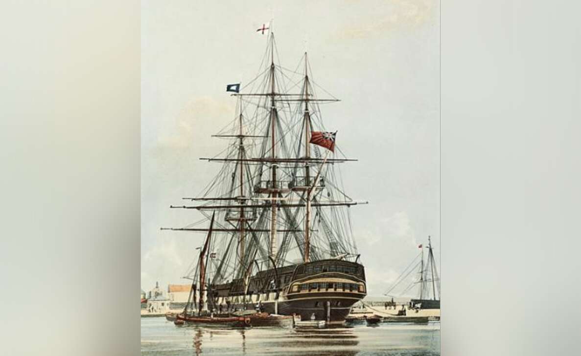 East Indiaman typical of the Locko and Lord Holland