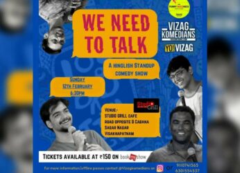 ‘We Need to Talk’ say the Vizag Komedians with a standup comedy show ahead of Valentines Day