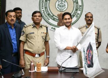 Chief Minister YS Jagan inaugurates tourist police outposts at 20 locations in Andhra Pradesh