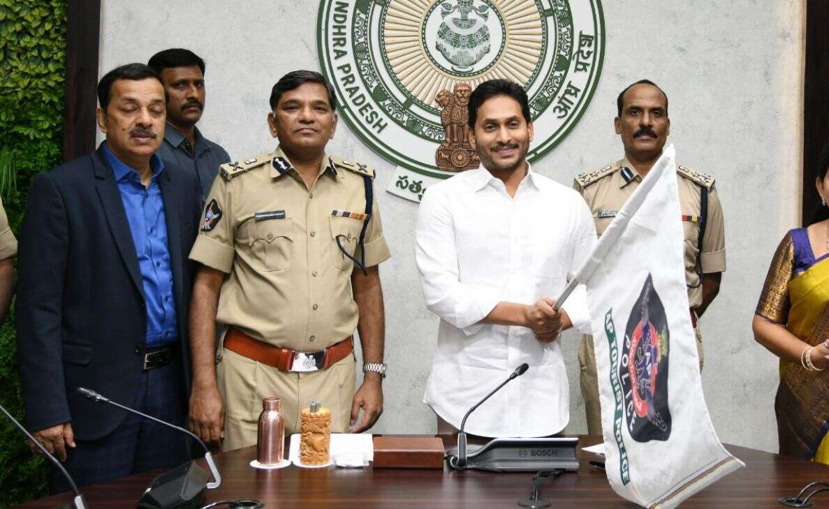 Chief Minister YS Jagan inaugurates tourist police outposts at 20 locations in Andhra Pradesh