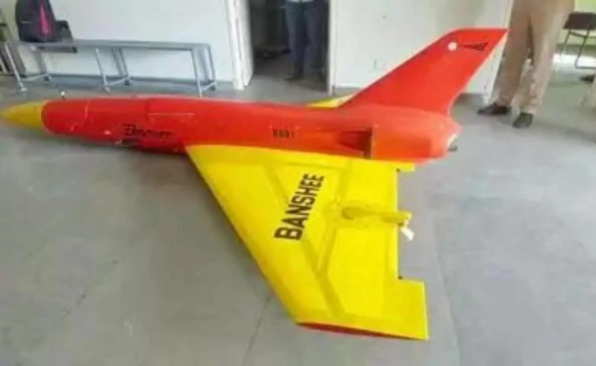 Fisherman traps 10 feet Banshee drone in net mid sea in Srikakulam