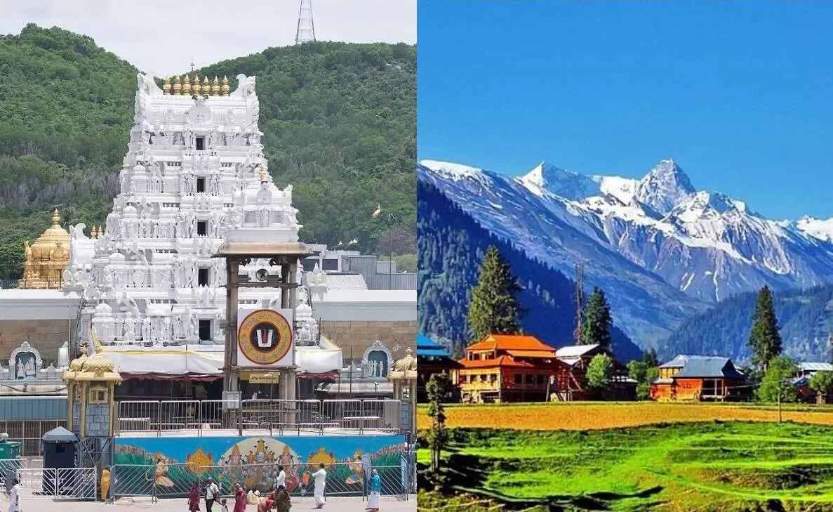 IRCTC launches tour packages to Tirupati and Kashmir from Visakhapatnam