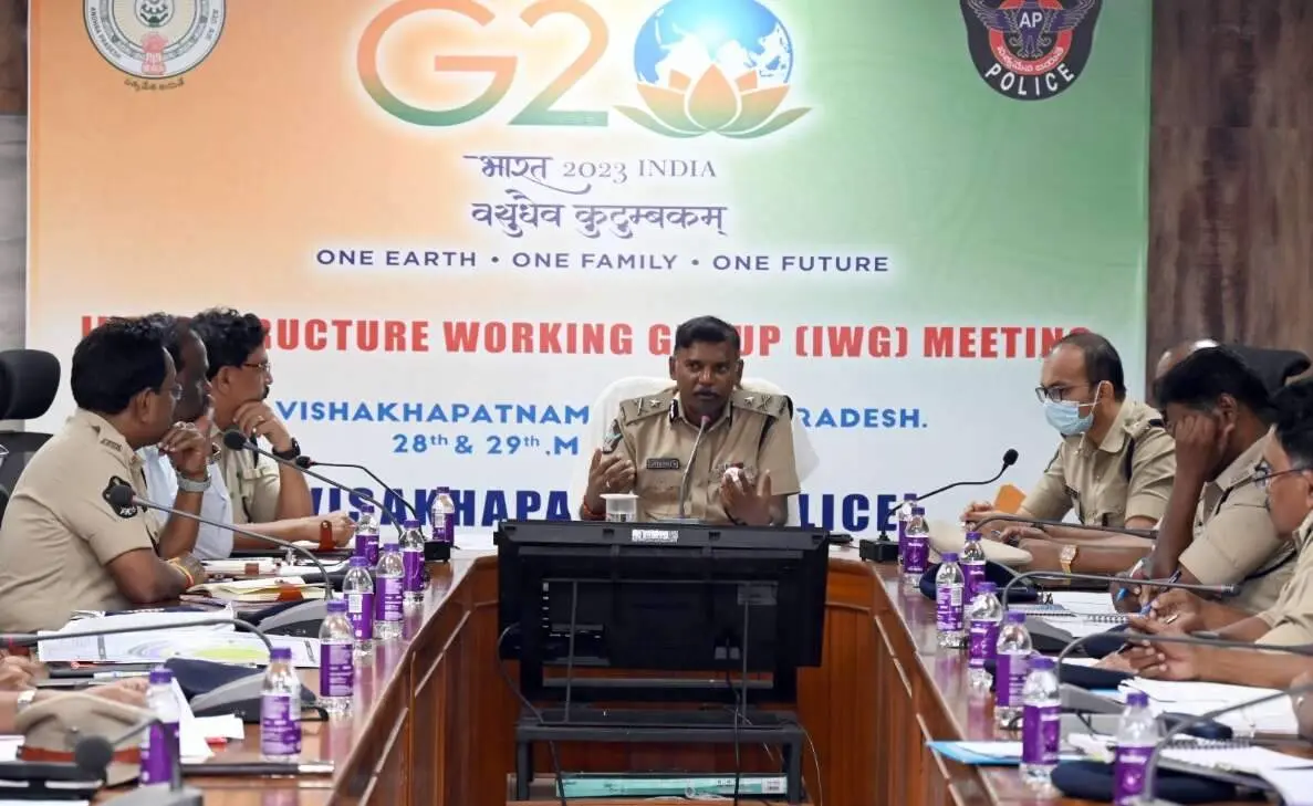 Visakhapatnam Police to tighten the noose with 2,350 personnel for G20 Summit