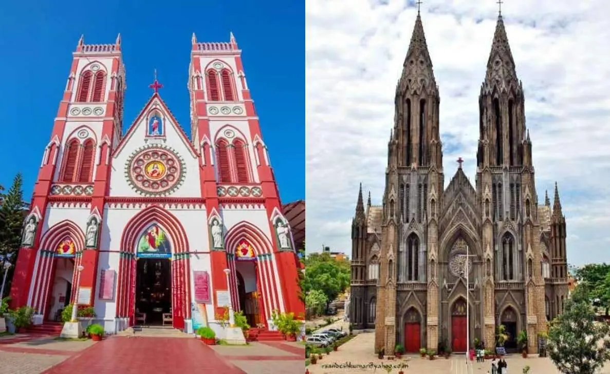 6 stunning cathedrals in South India with exquisite architecture