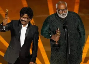 Naatu Naatu from RRR wins Oscar award for Best Original Song, celebs react on Twitter